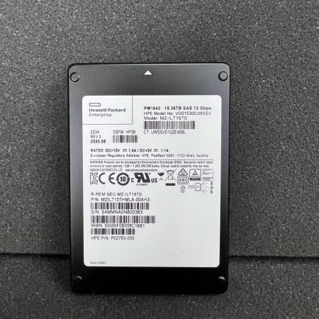 samsung pm1643 2.5 inch sas 企業級 ssd 15.36tb