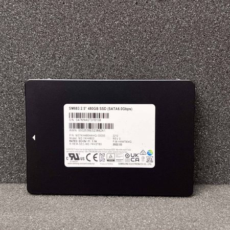 samsung sm883 480gb ssd 2.5″ sata (mz7kh480hahq 00005)