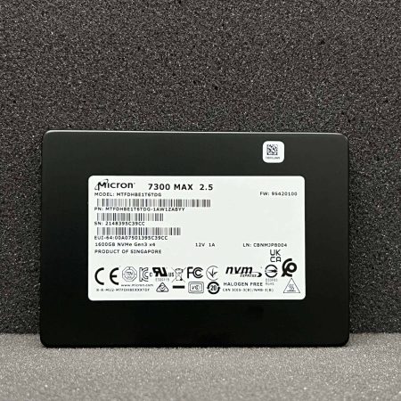 micron 7300 max 1.6tb ssd 2.5″ u.2 pcie nvme (mtfdhbe1t6tdg 1aw4zabyy)