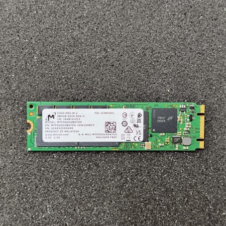 Micron 5300 PRO 480GB SSD M.2 SATA (MTFDDAV480TDS)