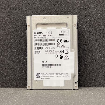 Kioxia PM5-M 400GB SSD 2.5″ SAS (KPM5VMUG400G)