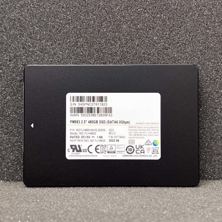 Samsung PM883 480GB SSD 2.5″ SATA (MZ7LH480HAHQ-00005)