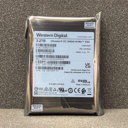 Ultrastar DC SN840 3.2TB SSD 2.5″ U.2 PCIe NVMe (WUS4C6432DSP3X3)