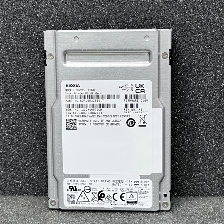 Kioxia PM6-R 7.68TB SSD 2.5″ SAS (KPM6VRUG7T68)