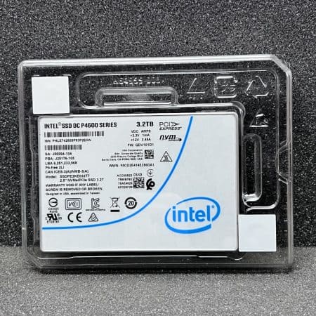 Intel DC P4600 3.2TB SSD 2.5″ U.2 PCIe NVMe (SSDPE2KE032T7)