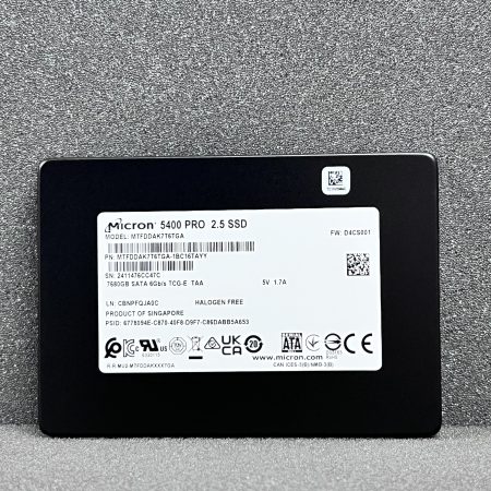 Micron 5400 PRO 7.68TB SSD 2.5″ SATA (MTFDDAK7T6TGA-1BC16TAYY)