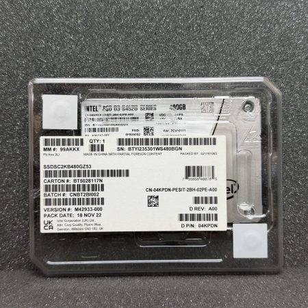 intel d3 s4520 480gb ssd 2.5" sata (ssdsc2kb480gz53)